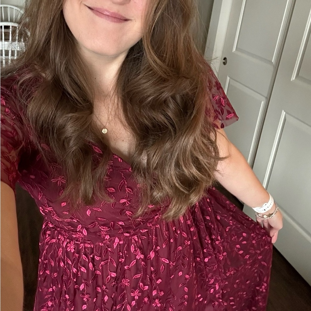 Baltic Born Marseille Burgundy Maxi Dress (M)